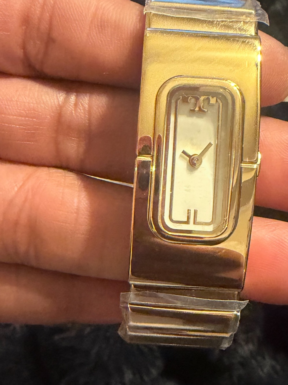 Tory Burch Gold-Tone Bracelet Smartwatch-Style Timepiece